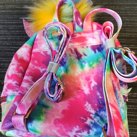 Rainbow Tie Dye Unicorn Backpack - Under One Sky - Picture 2 of 4